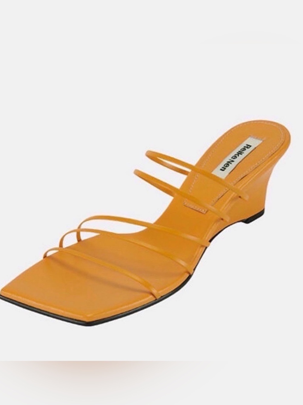 NWOB Reike Nen Leather Mandarin Wedges size 40